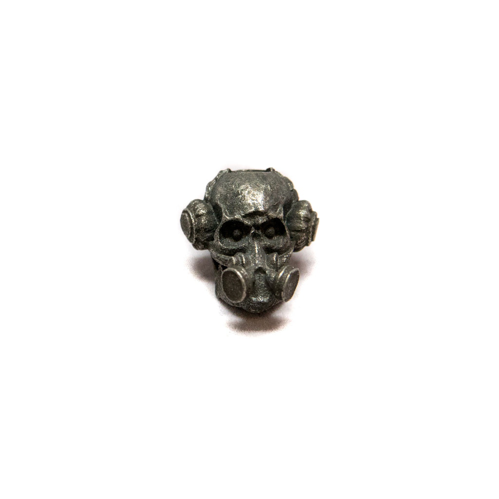 Brous Gas Mask Skull Bead, No Logo