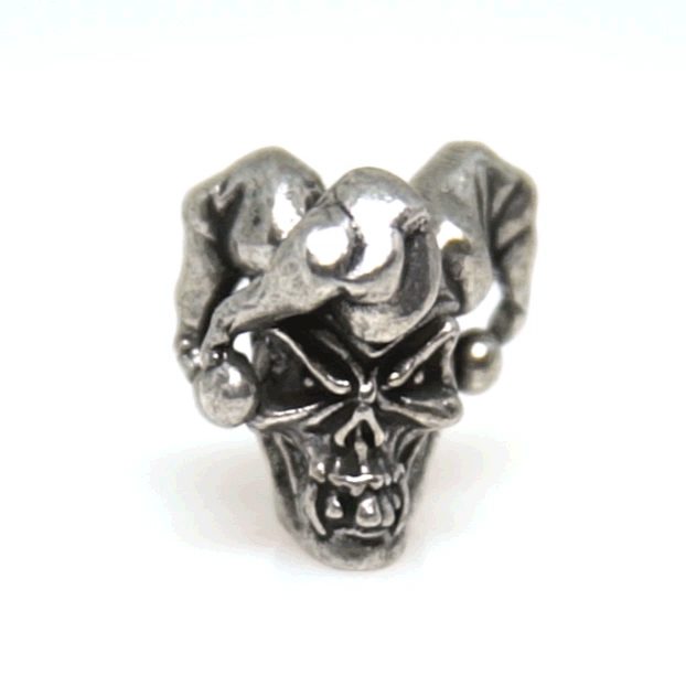 Jester Skull Bead